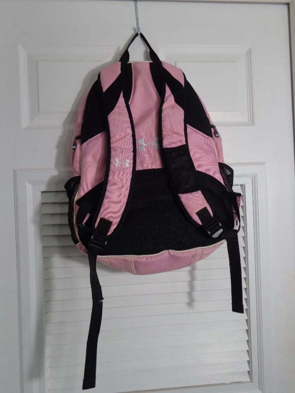UNDER ARMOUR UA Backpack for Laptop Sports Shoes School Bag Black/Pink